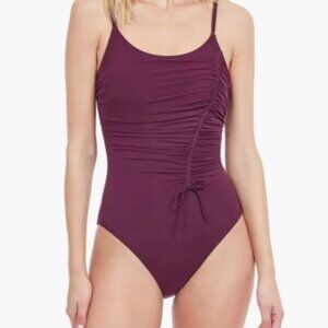 NWT GOTTEX Dolce Vita Lingerie One-piece Swimsuit-Plum Size